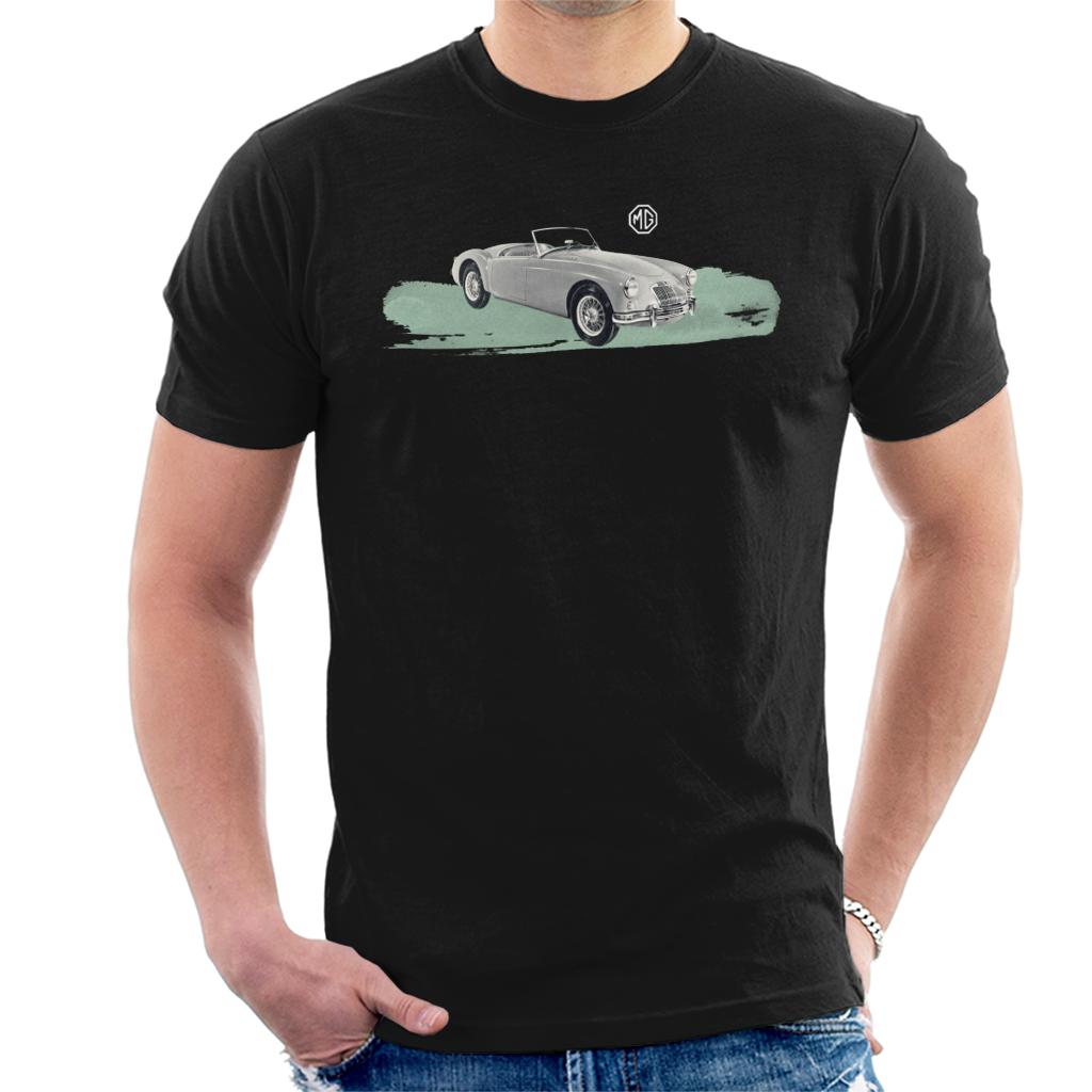 MG The Completely New MGA British Motor Heritage Men's T-Shirt-ALL + EVERY