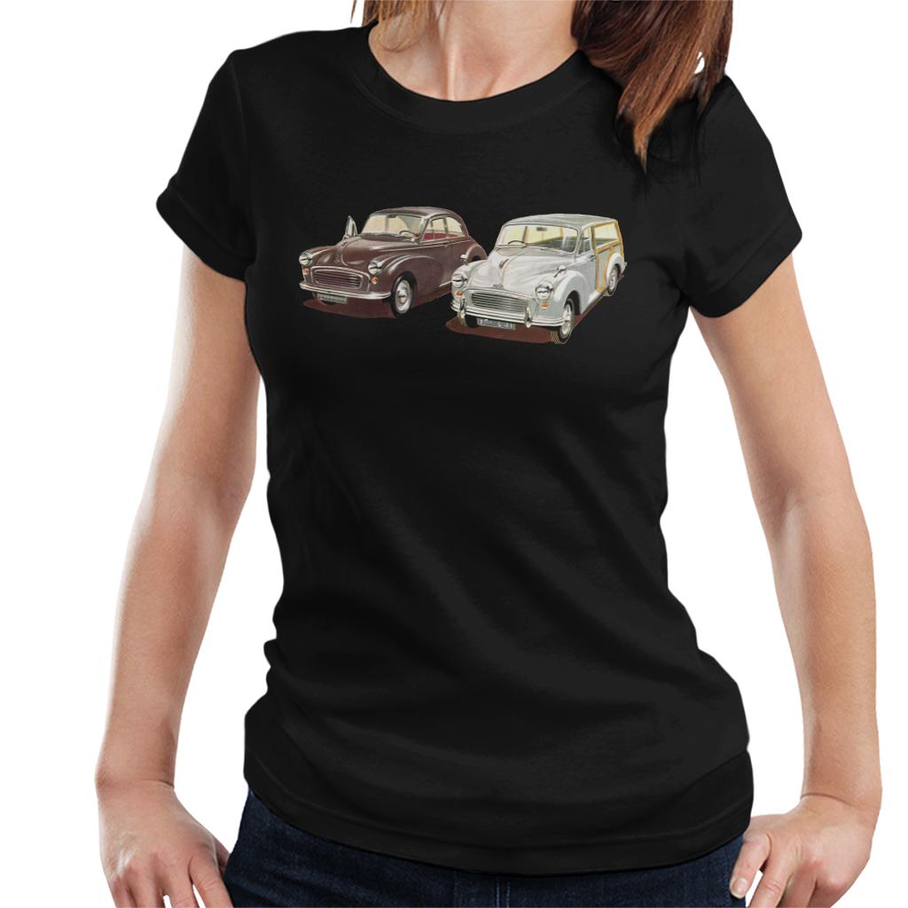 Morris Minor Classic British Motor Heritage Women's T-Shirt-ALL + EVERY