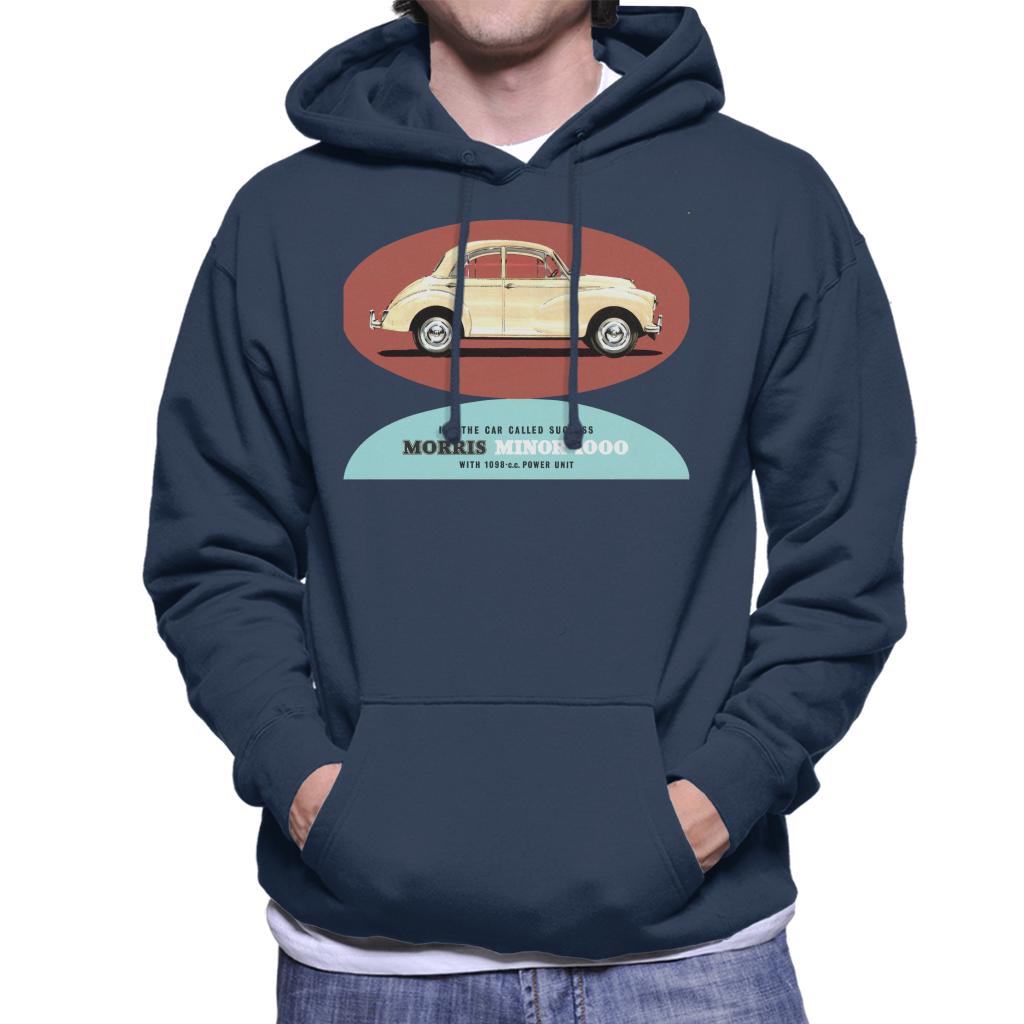 Morris Minor 1000 Its The Car Called Success British Motor Heritage Men's Hooded Sweatshirt-ALL + EVERY