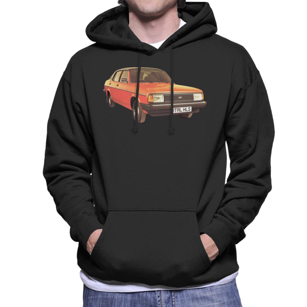 Morris Ital British Motor Heritage Men's Hooded Sweatshirt-ALL + EVERY