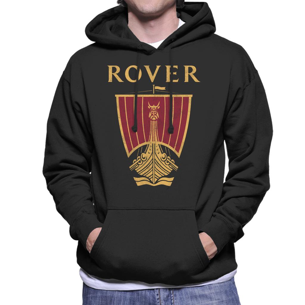 Rover Logo British Motor Heritage Men's Hooded Sweatshirt-ALL + EVERY