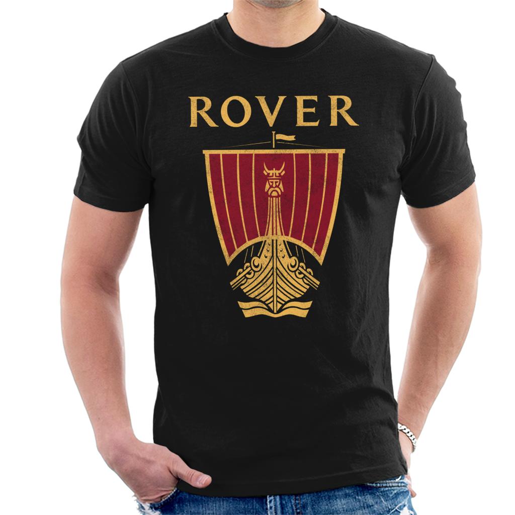 Rover Logo British Motor Heritage Men's T-Shirt-ALL + EVERY