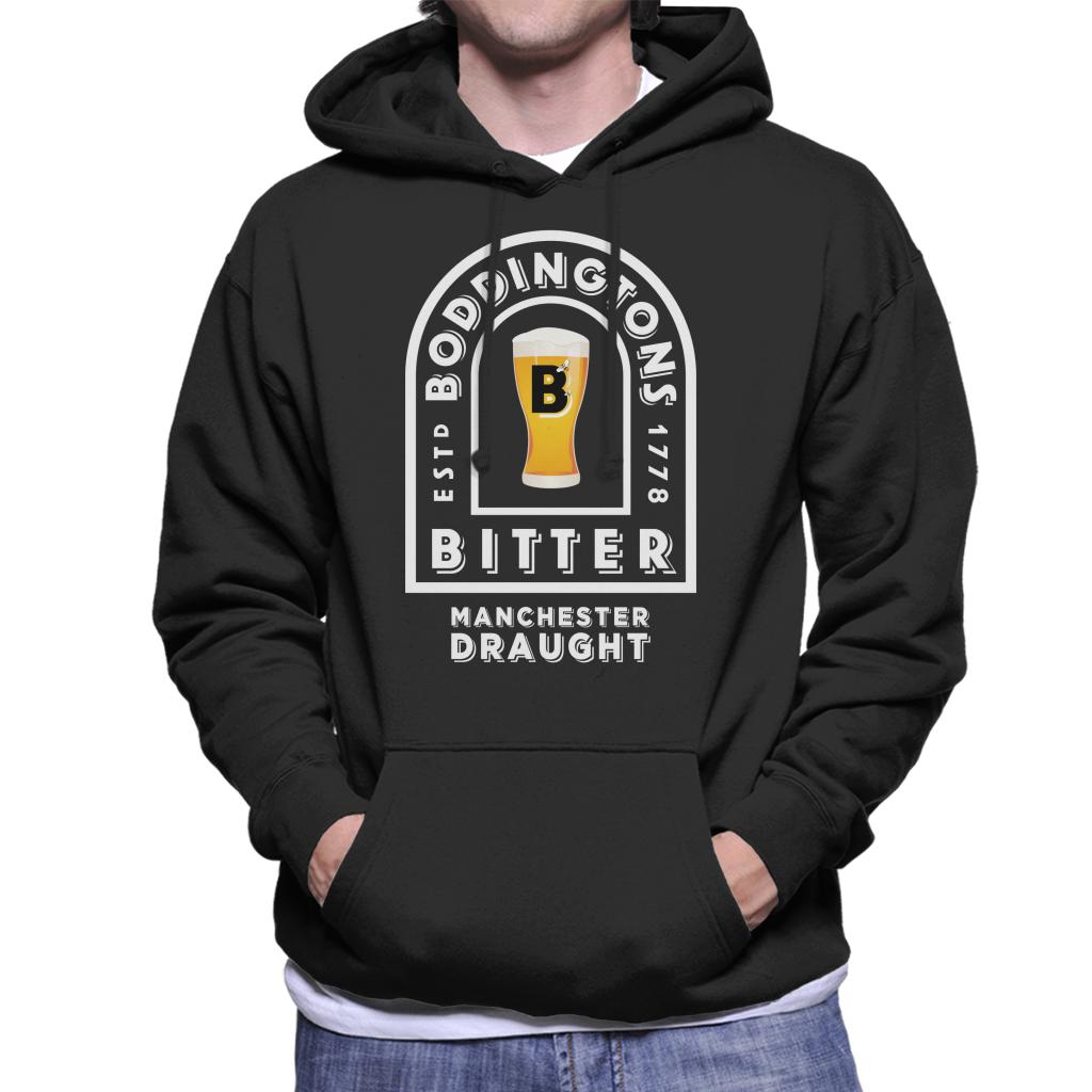 Boddingtons Bitter Manchester Draught Men's Hooded Sweatshirt-ALL + EVERY