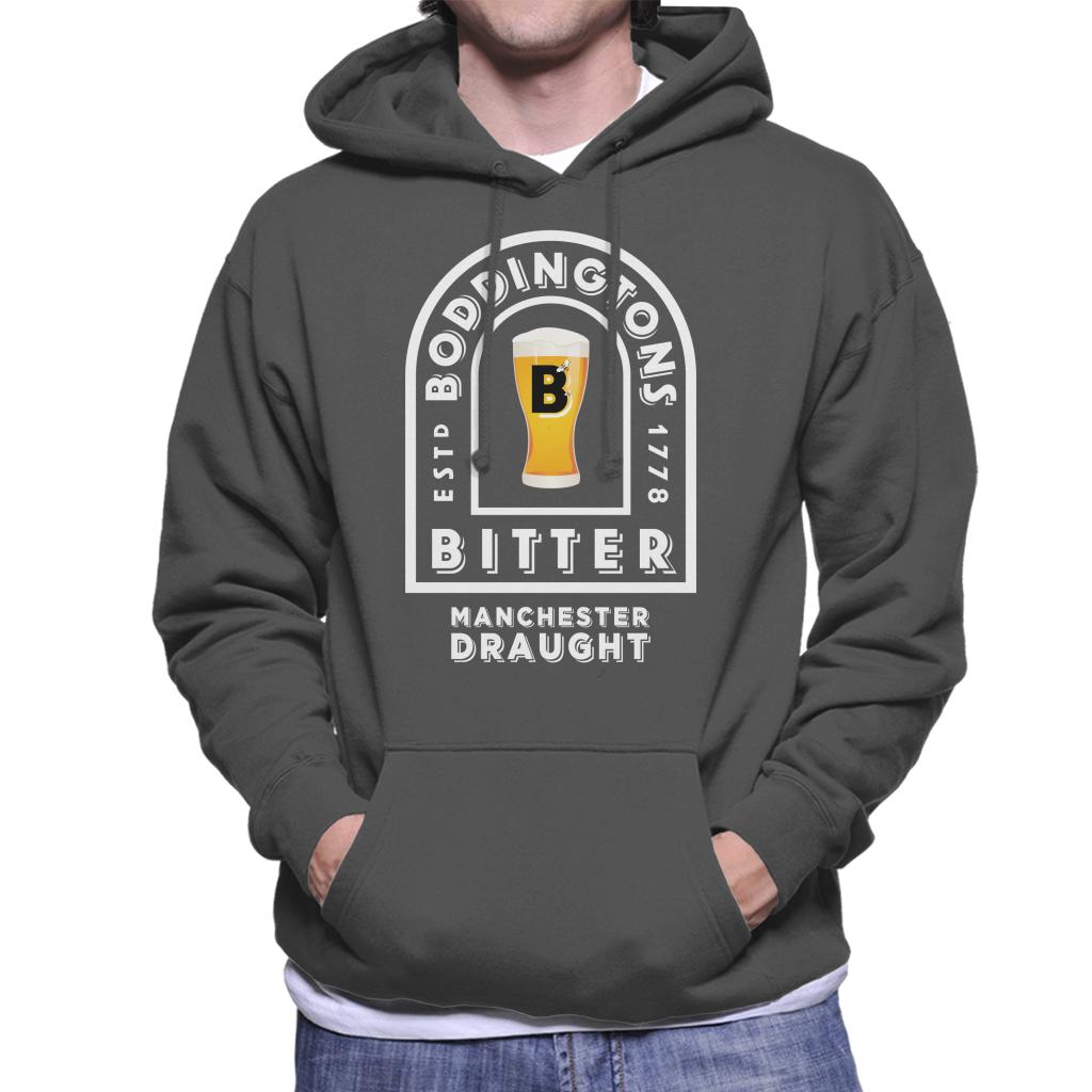 Boddingtons Bitter Manchester Draught Men's Hooded Sweatshirt-ALL + EVERY