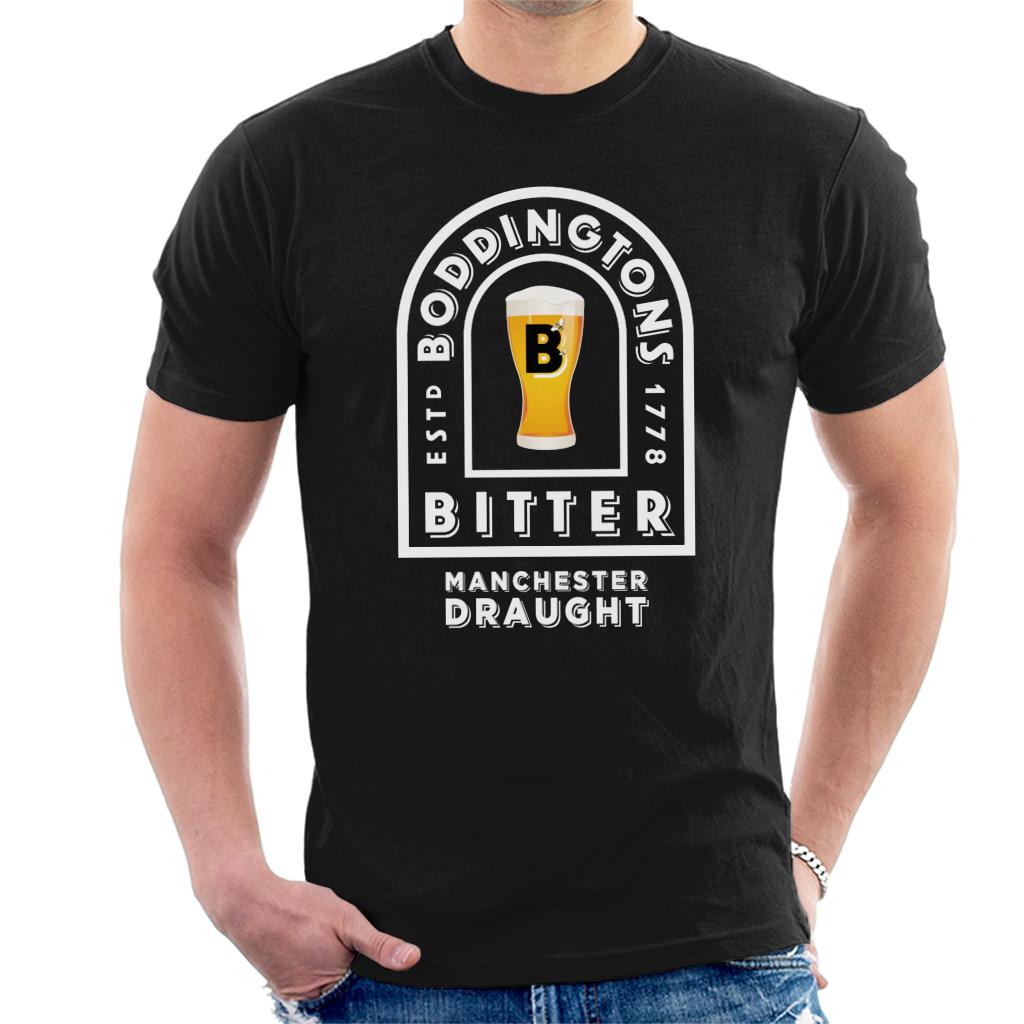 Boddingtons Bitter Manchester Draught Men's T-Shirt-ALL + EVERY