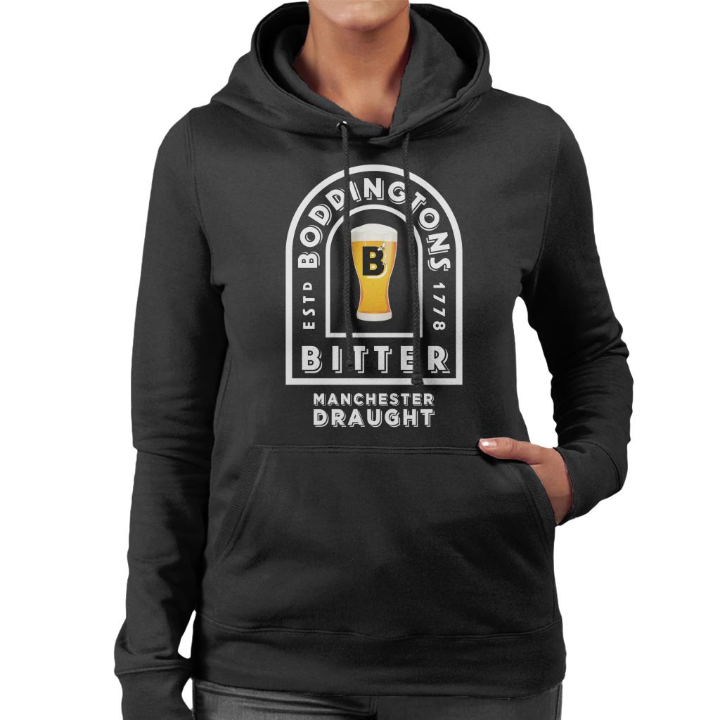 Boddingtons Bitter Manchester Draught Women's Hooded Sweatshirt-ALL + EVERY