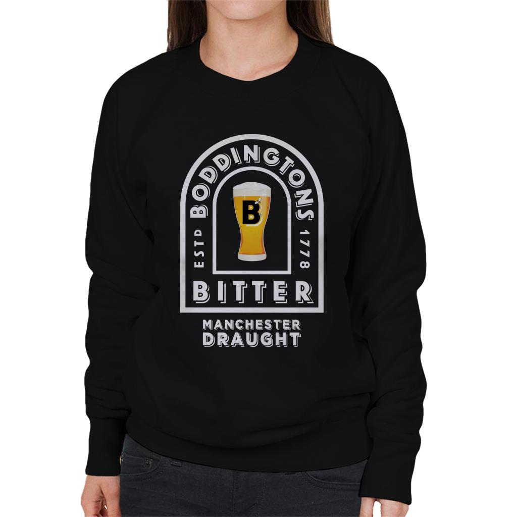 Boddingtons Bitter Manchester Draught Women's Sweatshirt-ALL + EVERY