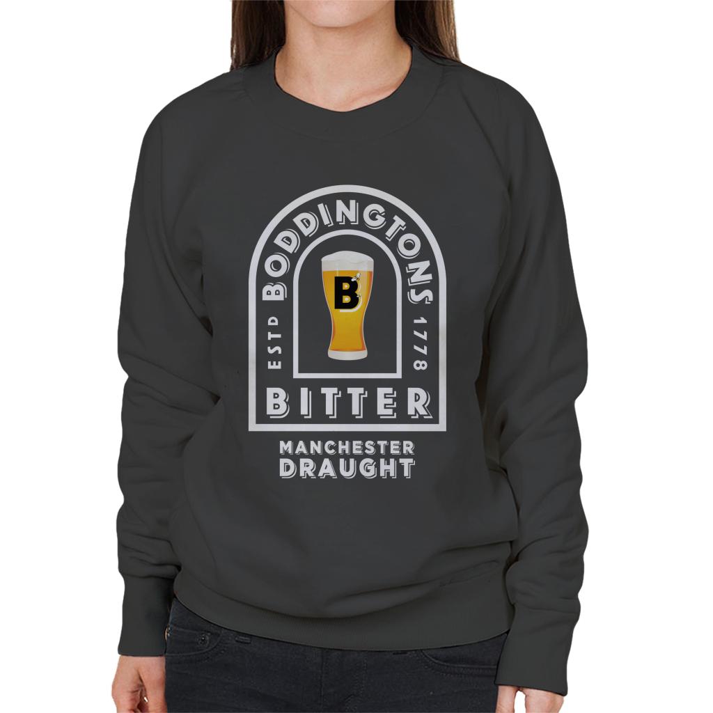 Boddingtons Bitter Manchester Draught Women's Sweatshirt-ALL + EVERY