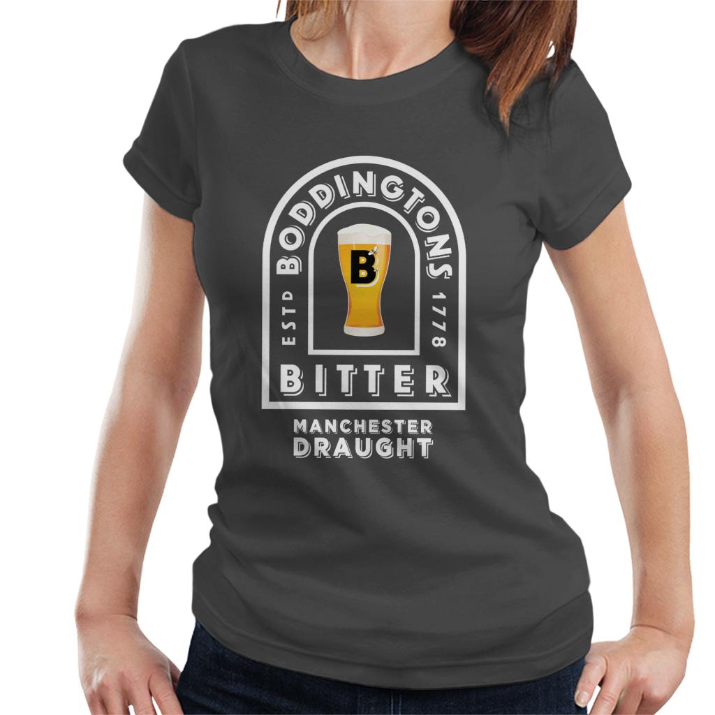 Boddingtons Bitter Manchester Draught Women's T-Shirt-ALL + EVERY