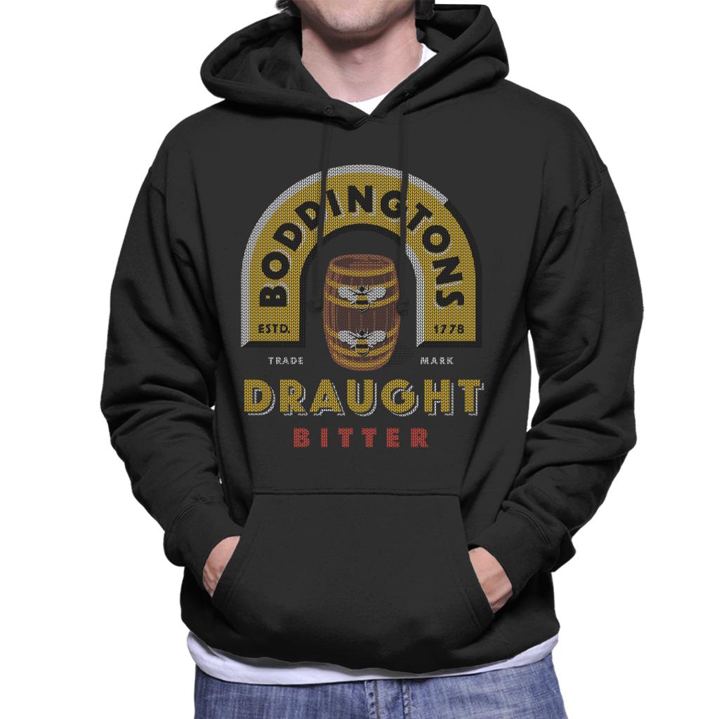 Boddingtons Christmas Draught Bitter Men's Hooded Sweatshirt-ALL + EVERY