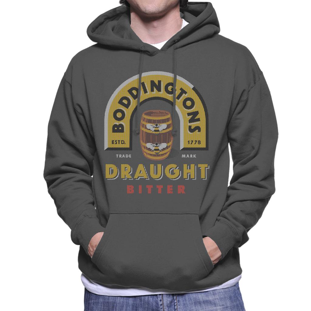 Boddingtons Christmas Draught Bitter Men's Hooded Sweatshirt-ALL + EVERY