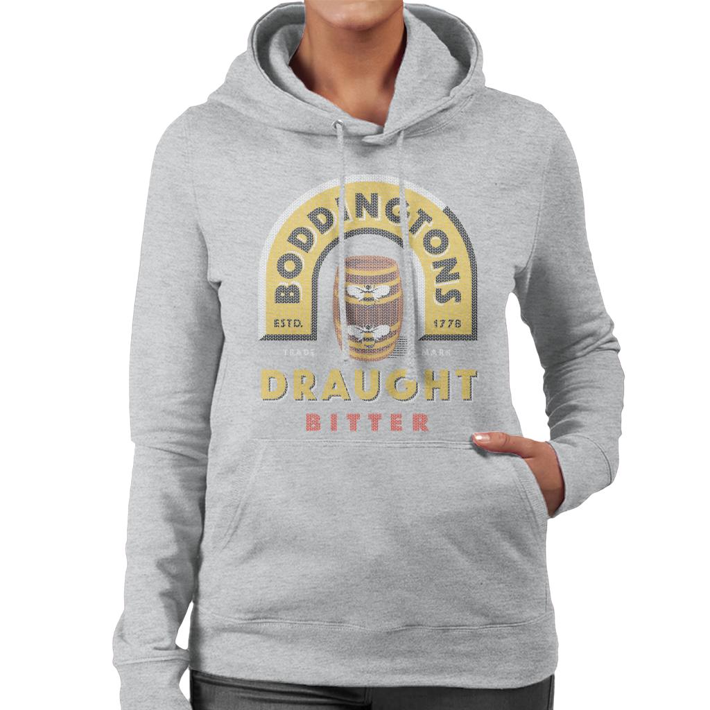 Boddingtons Christmas Draught Bitter Women's Hooded Sweatshirt-ALL + EVERY