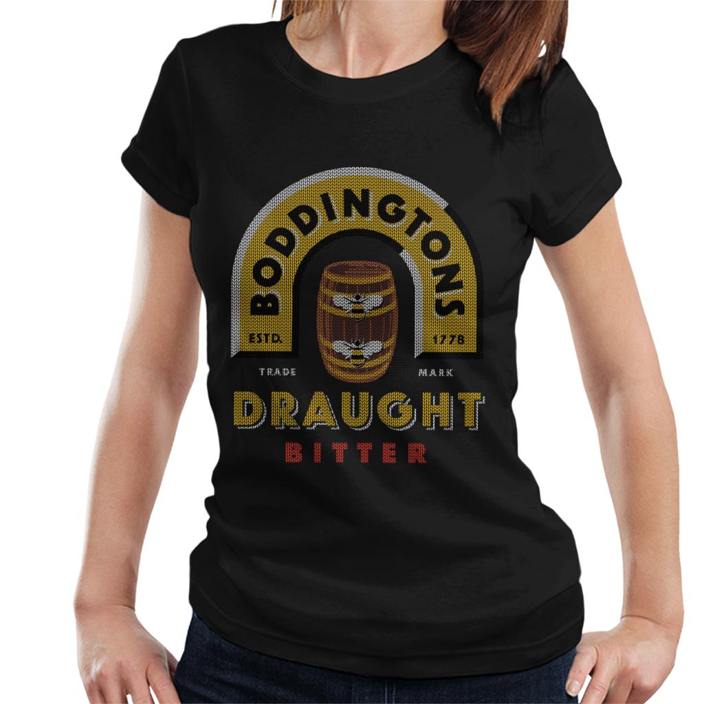 Boddingtons Christmas Draught Bitter Women's T-Shirt-ALL + EVERY