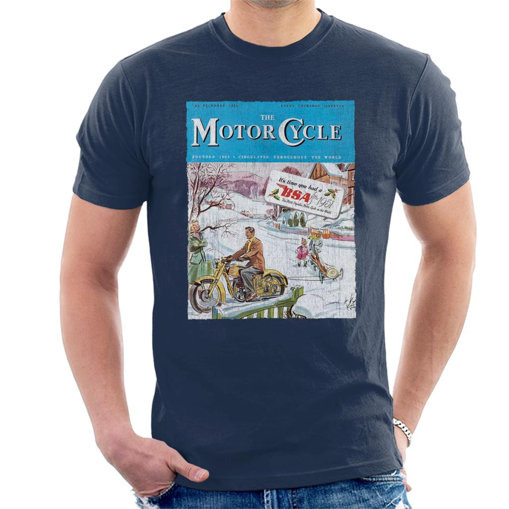 BSA The Motor Cycle Men's T-Shirt-ALL + EVERY