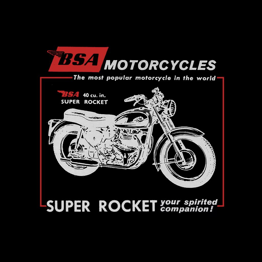 BSA Motorcycles Super Rocket Men's Hooded Sweatshirt-ALL + EVERY