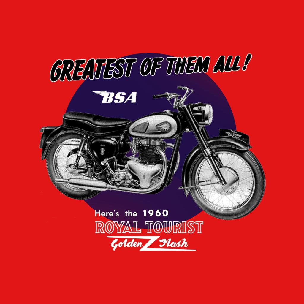 BSA Greatest Of Them All Golden Flash Men's T-Shirt-ALL + EVERY