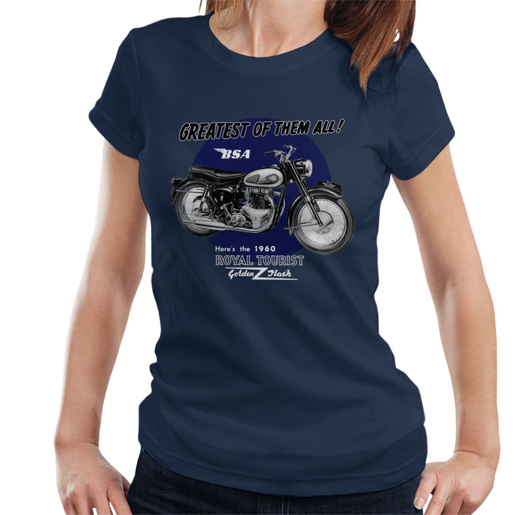 BSA Greatest Of Them All Golden Flash Women's T-Shirt-ALL + EVERY