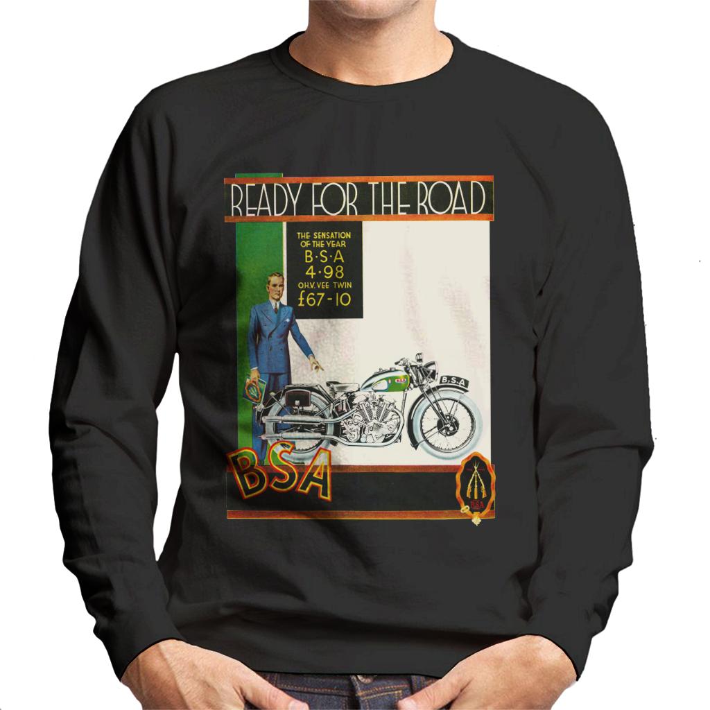 BSA Ready For The Road Men's Sweatshirt-ALL + EVERY