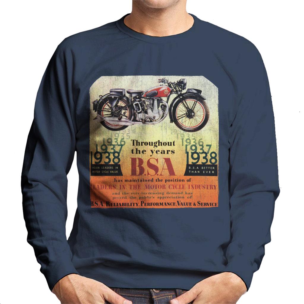 BSA Throughout The Years Men's Sweatshirt-ALL + EVERY