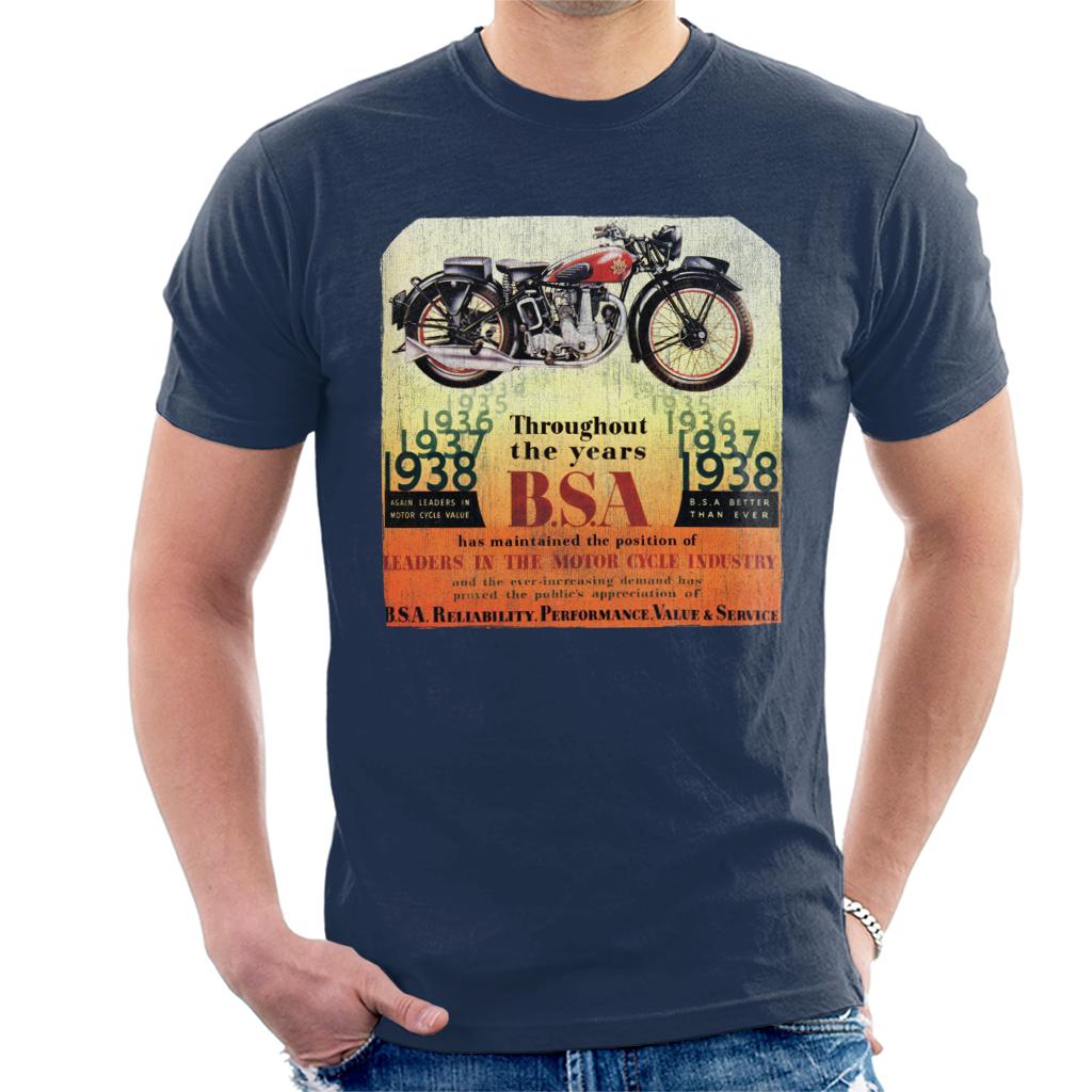 BSA Throughout The Years Men's T-Shirt-ALL + EVERY