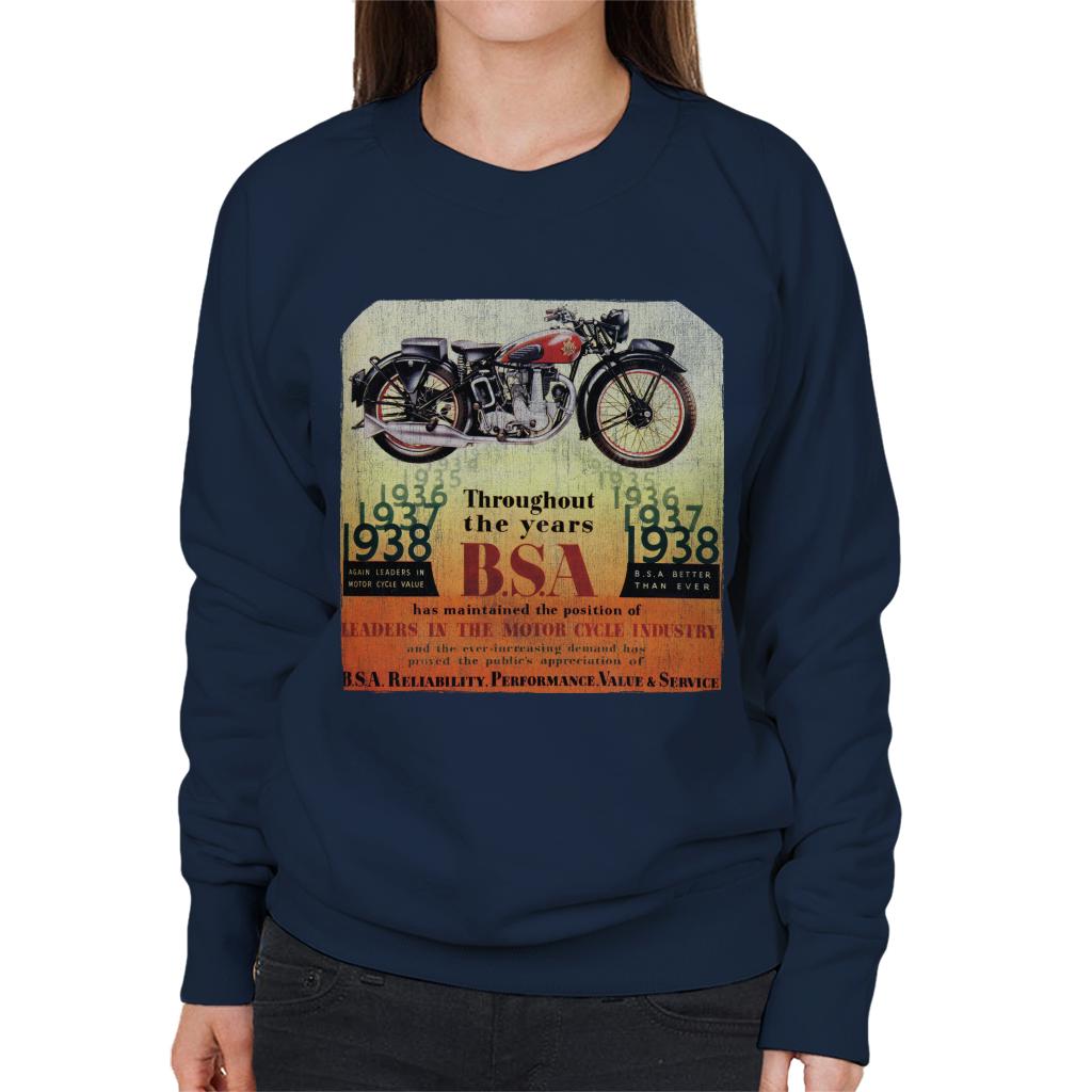 BSA Throughout The Years Women's Sweatshirt-ALL + EVERY