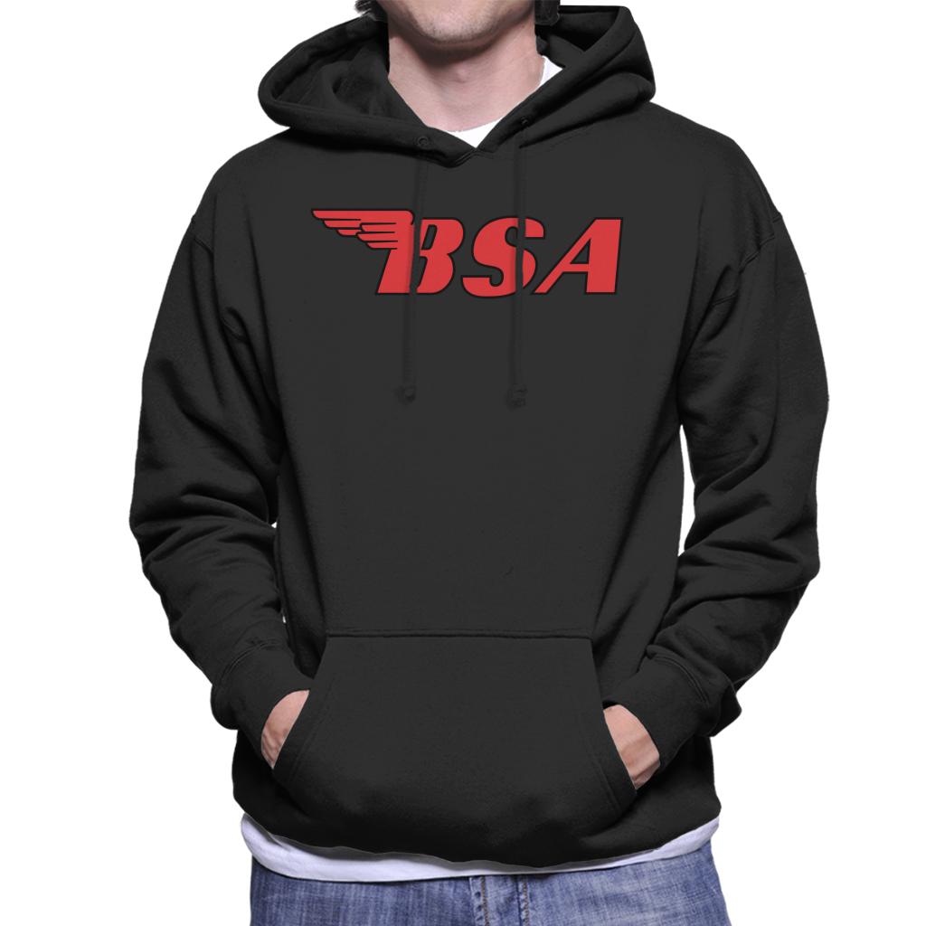 BSA Red Logo Men's Hooded Sweatshirt-ALL + EVERY