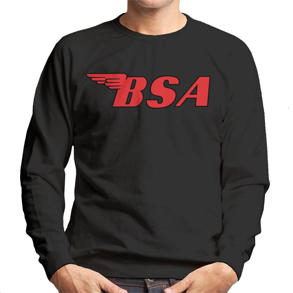 BSA Red Logo Men's Sweatshirt-ALL + EVERY