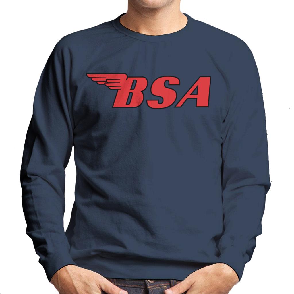 BSA Red Logo Men's Sweatshirt-ALL + EVERY