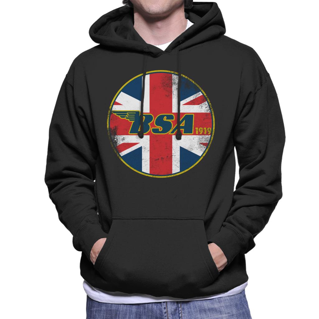 BSA 1919 Union Jack Icon Men's Hooded Sweatshirt-ALL + EVERY