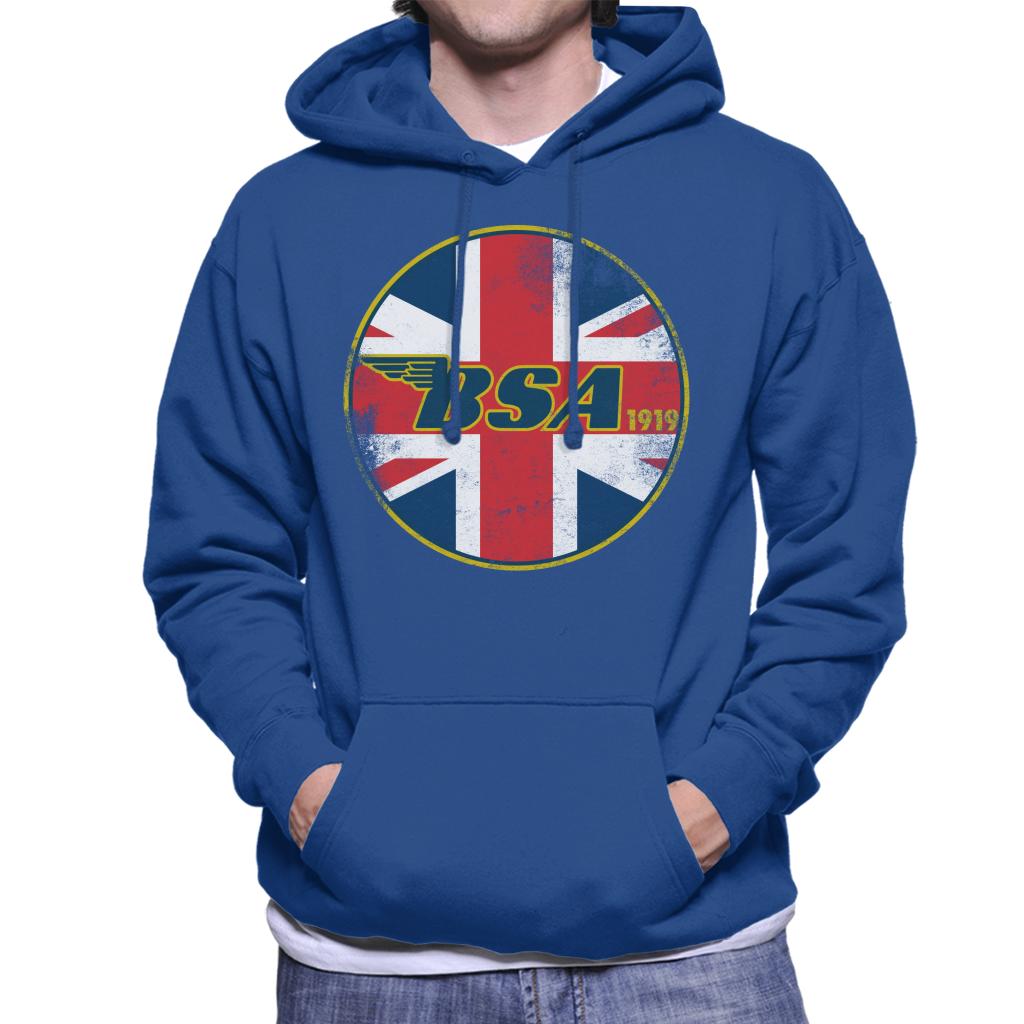 BSA 1919 Union Jack Icon Men's Hooded Sweatshirt-ALL + EVERY