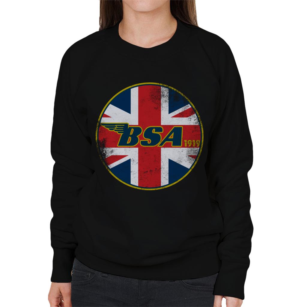 BSA 1919 Union Jack Icon Women's Sweatshirt-ALL + EVERY