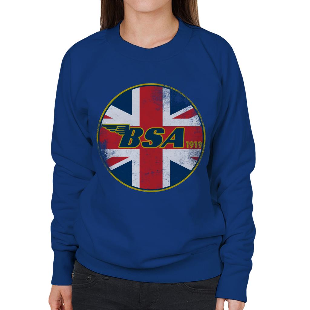 BSA 1919 Union Jack Icon Women's Sweatshirt-ALL + EVERY