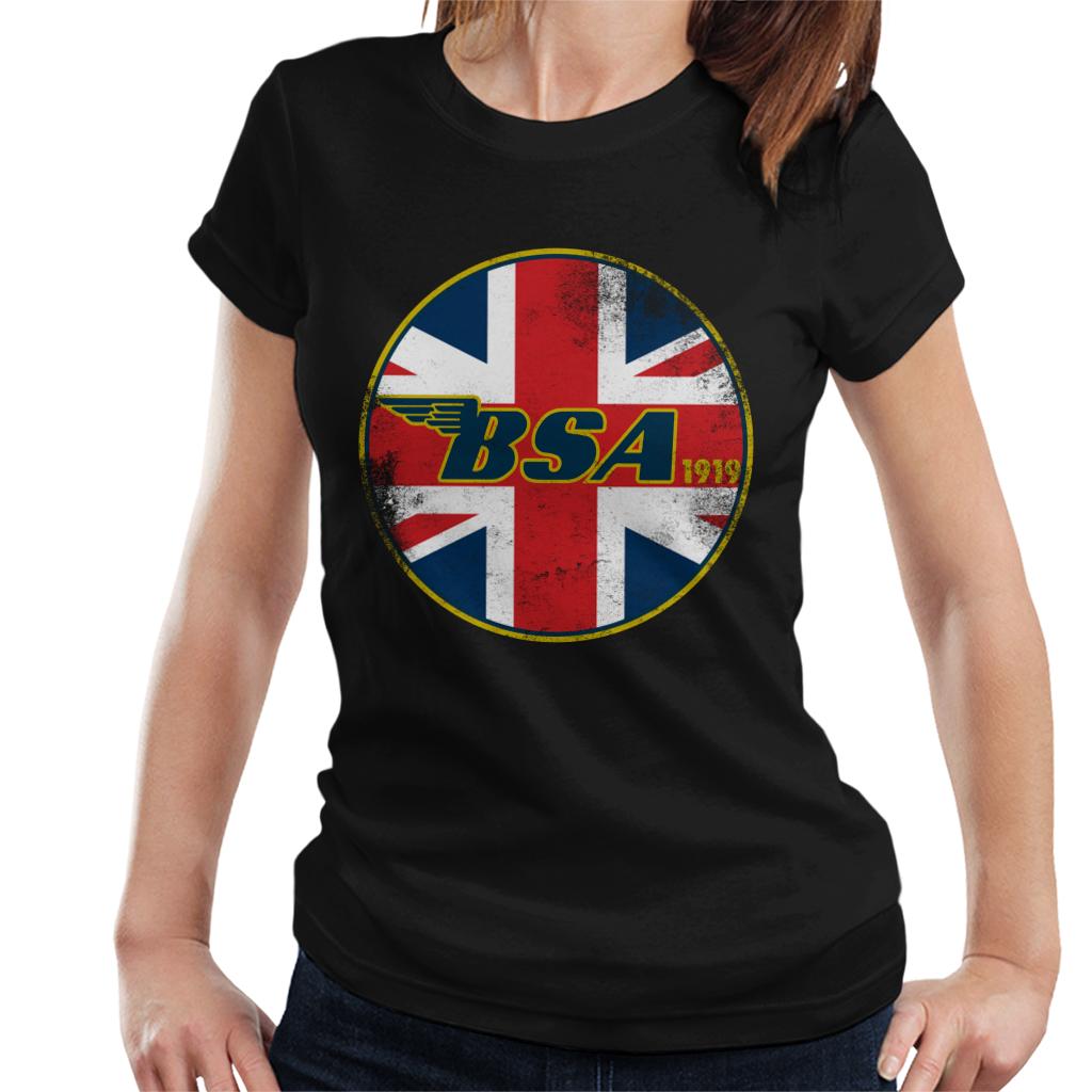 BSA 1919 Union Jack Icon Women's T-Shirt-ALL + EVERY