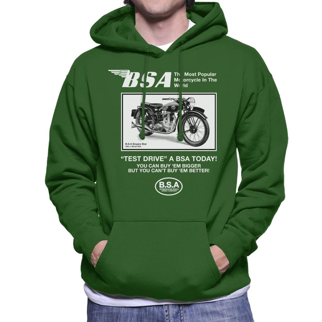 BSA Test Drive A BSA Today Men's Hooded Sweatshirt-ALL + EVERY