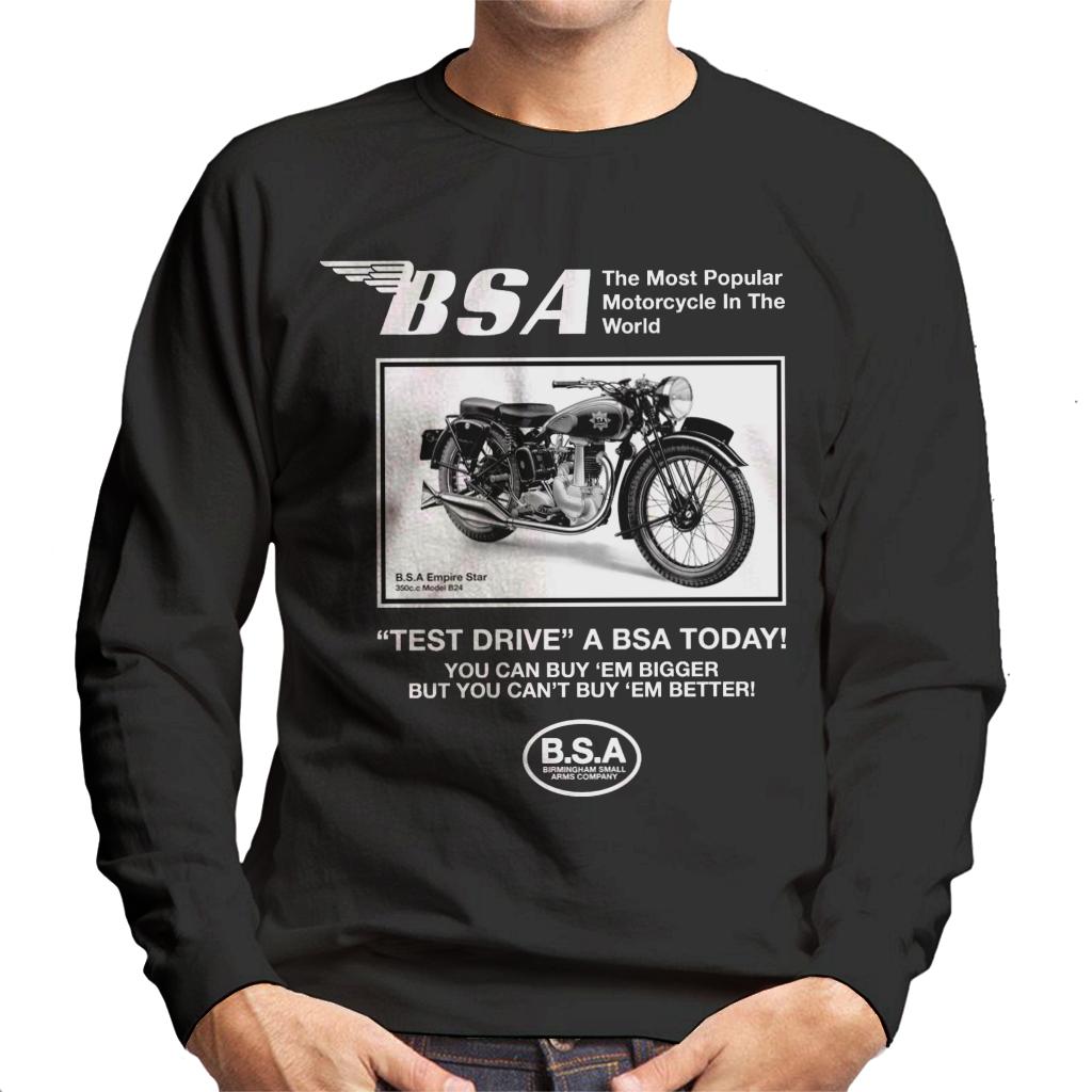 BSA Test Drive A BSA Today Men's Sweatshirt-ALL + EVERY