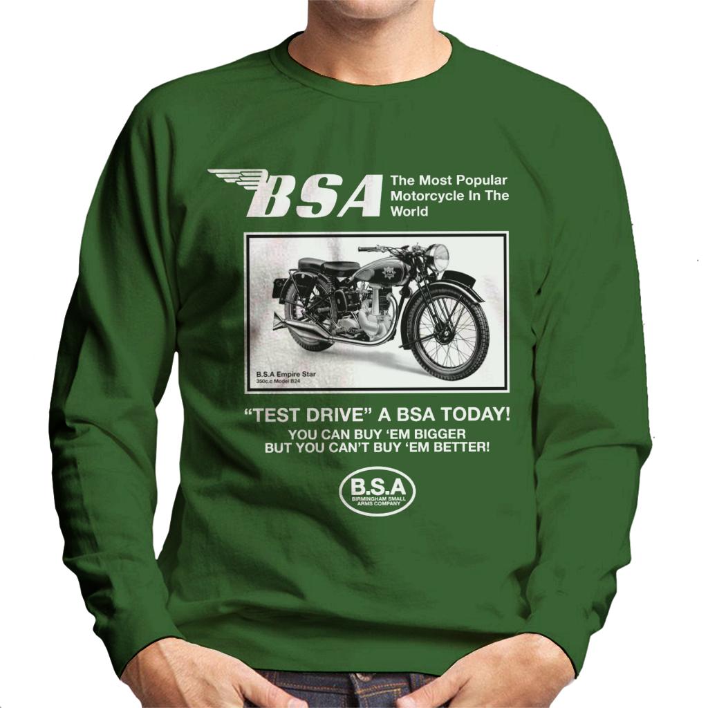 BSA Test Drive A BSA Today Men's Sweatshirt-ALL + EVERY