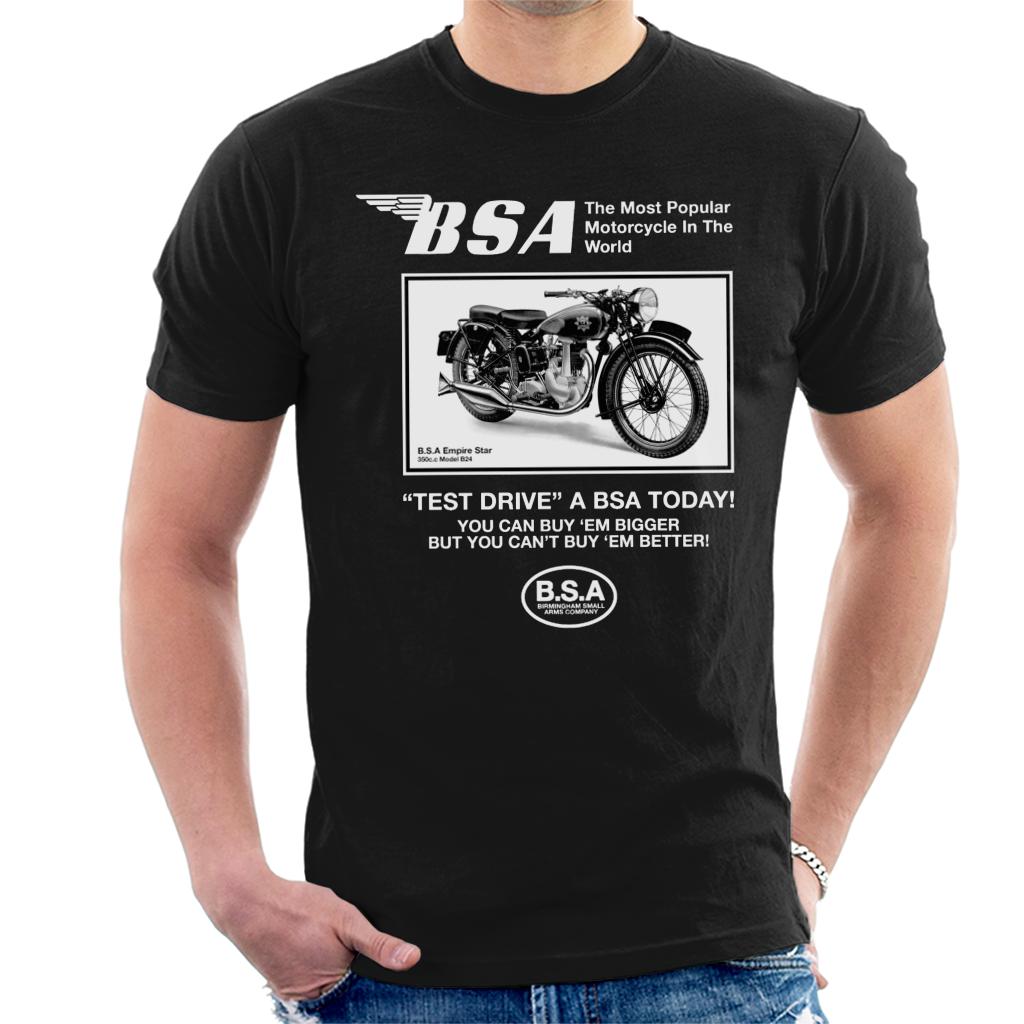 BSA Test Drive A BSA Today Men's T-Shirt-ALL + EVERY