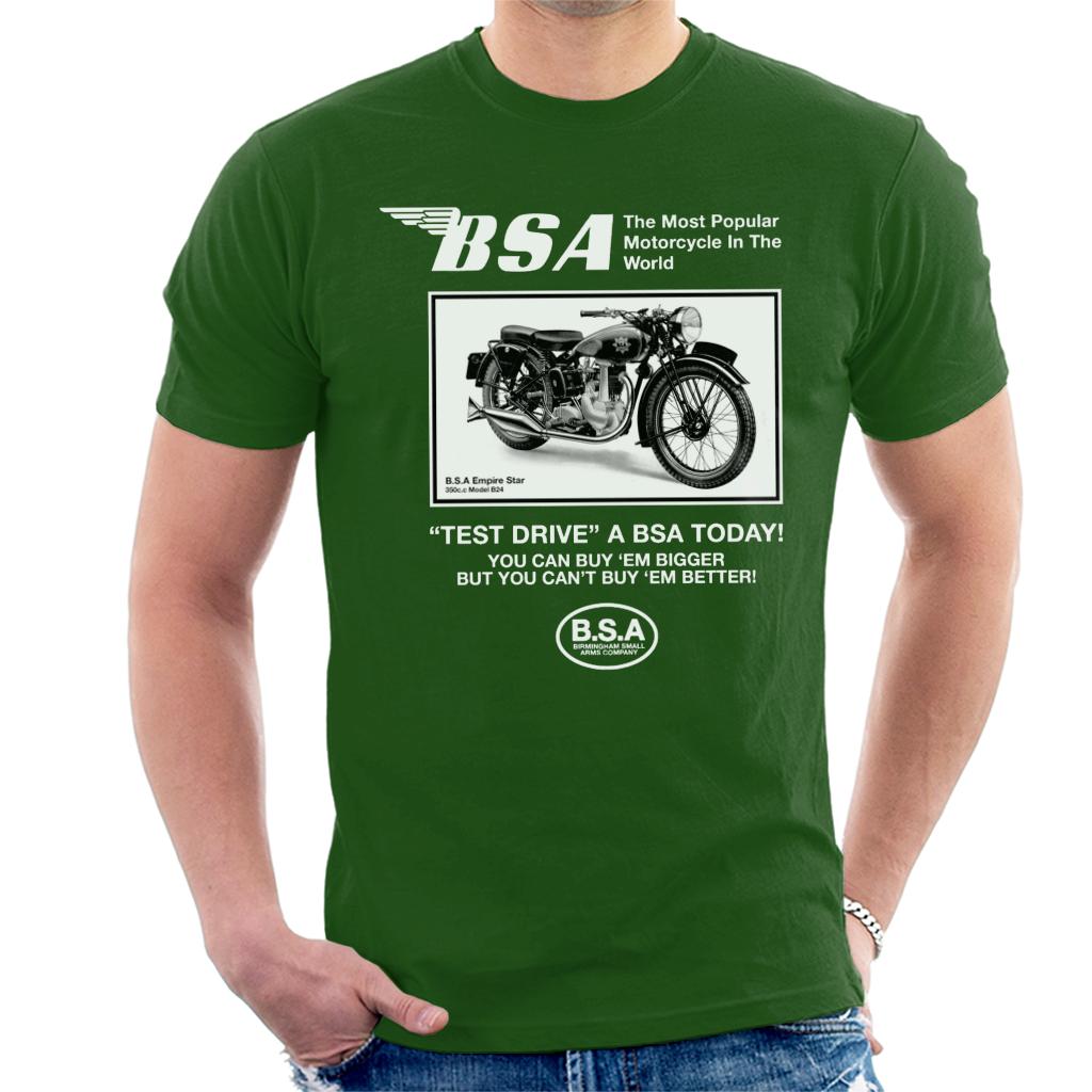 BSA Test Drive A BSA Today Men's T-Shirt-ALL + EVERY