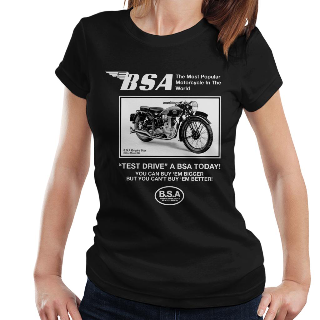 BSA Test Drive A BSA Today Women's T-Shirt-ALL + EVERY