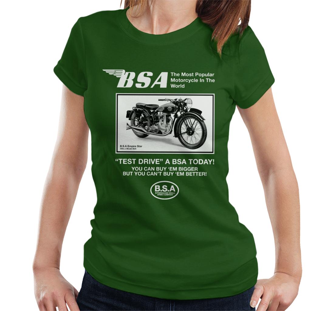 BSA Test Drive A BSA Today Women's T-Shirt-ALL + EVERY