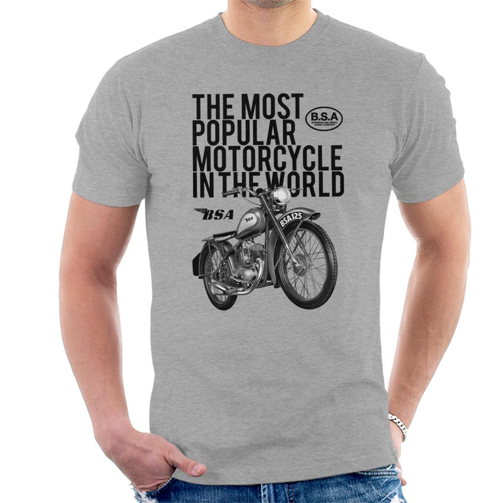 BSA The Most Popular Motorcycle In The World Men's T-Shirt