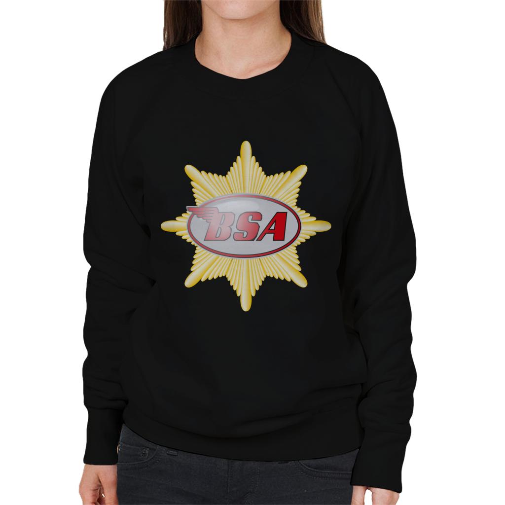 BSA Red Logo Badge Women's Sweatshirt-ALL + EVERY