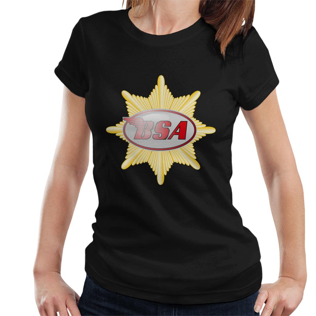 BSA Red Logo Badge Women's T-Shirt-ALL + EVERY