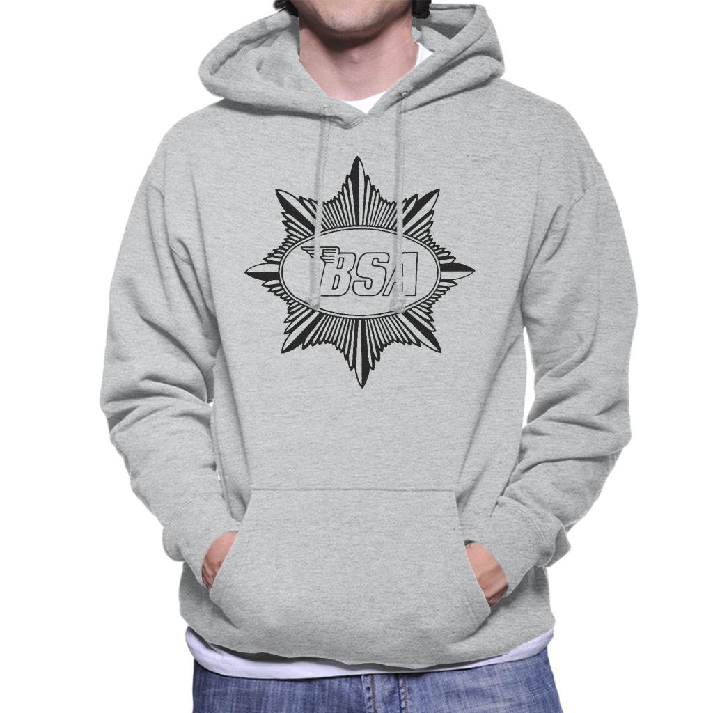 BSA Logo Badge Men's Hooded Sweatshirt-ALL + EVERY