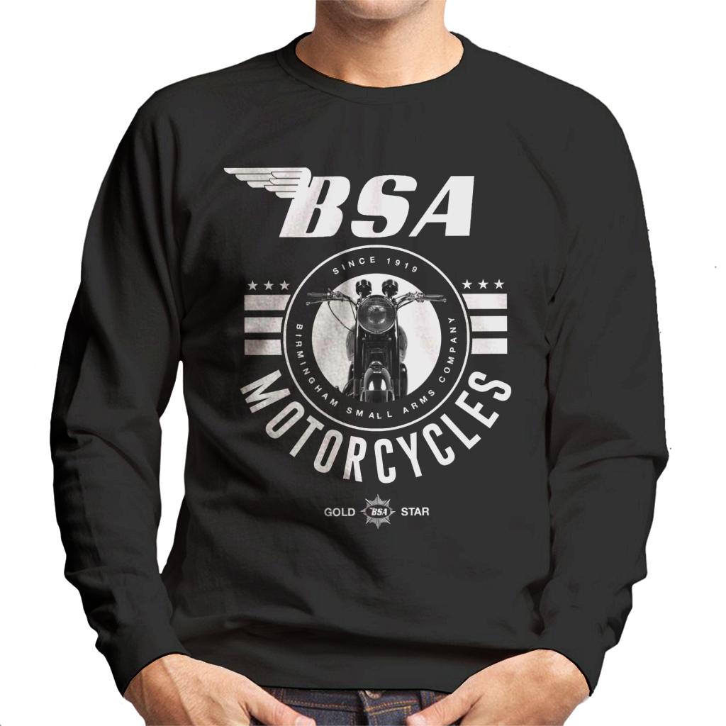 BSA Motorcycles Gold Star Men's Sweatshirt-ALL + EVERY