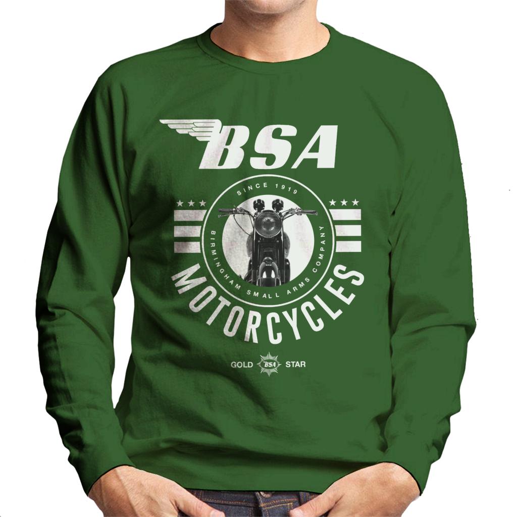 BSA Motorcycles Gold Star Men's Sweatshirt-ALL + EVERY