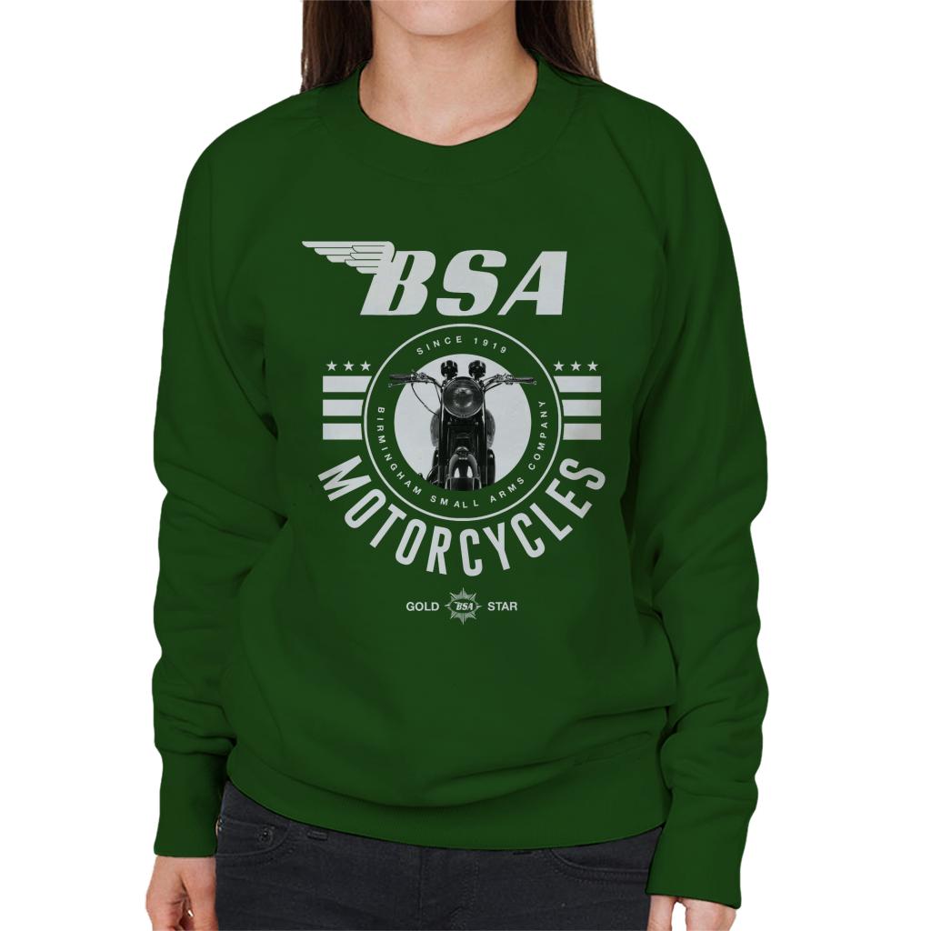 BSA Motorcycles Gold Star Women's Sweatshirt-ALL + EVERY