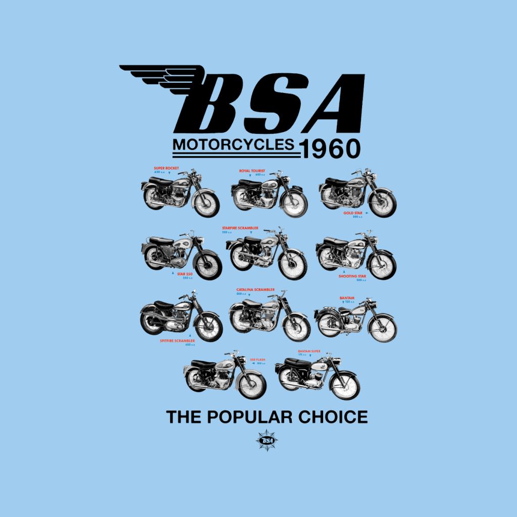 BSA Motorcycles 1960 The Popular Choice Men's T-Shirt-ALL + EVERY