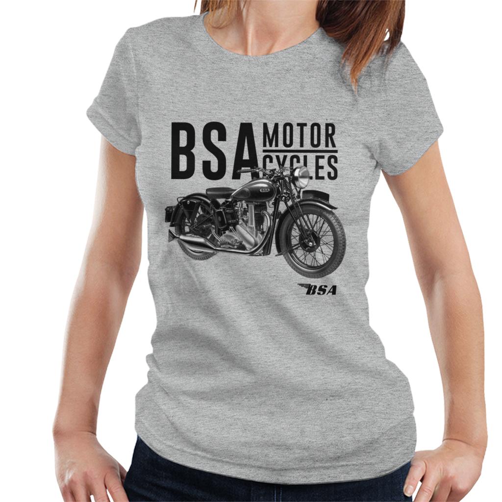 BSA Motorcycles Golden Flash Women's T-Shirt-ALL + EVERY