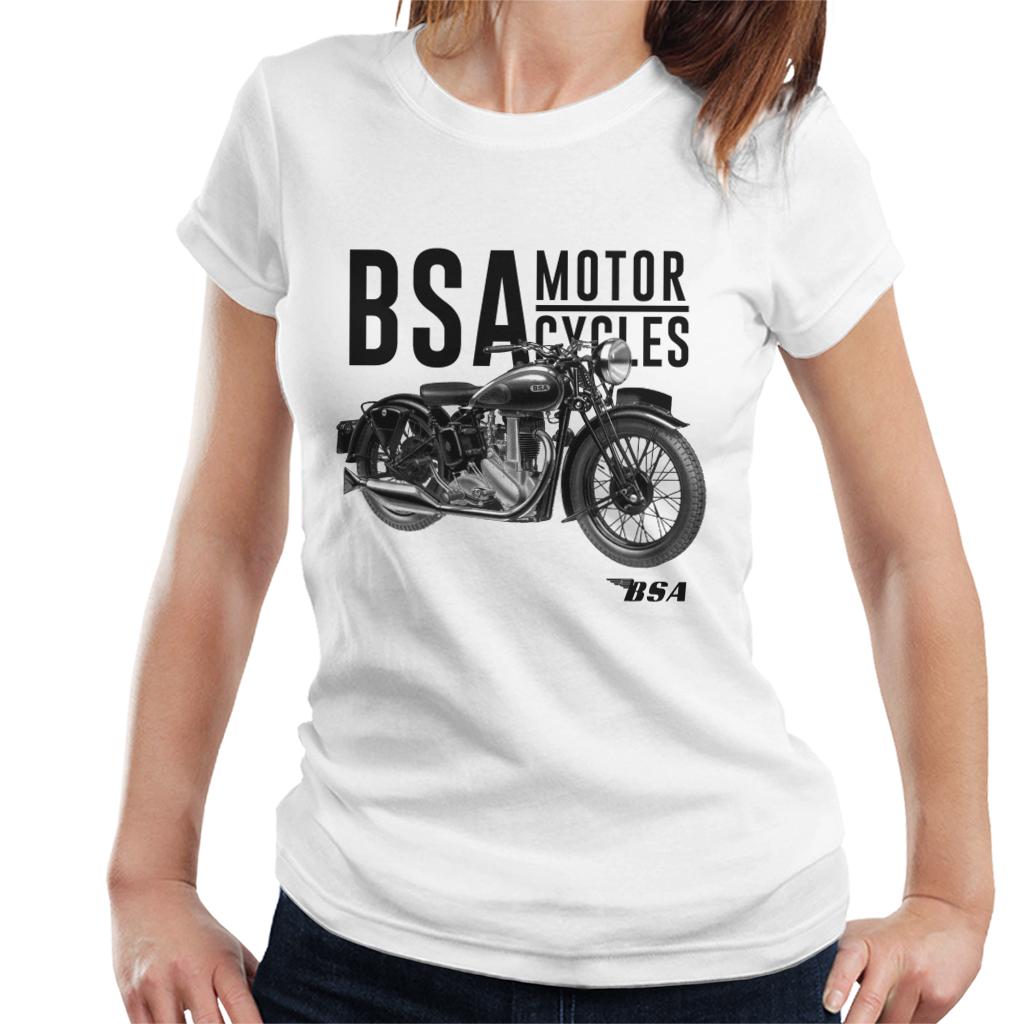 BSA Motorcycles Golden Flash Women's T-Shirt-ALL + EVERY